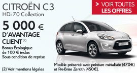 Promo VP juillet citroën