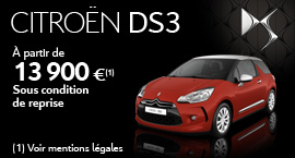 Promotion Citroën DS3