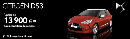 Promotion Citroën DS3