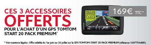 promo accessoire gps tomtom juin-juillet 2012